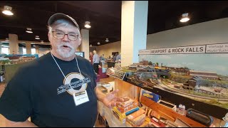 Small Layouts at the N Scale Weekend  Altoona PA 2024 [upl. by Gay]