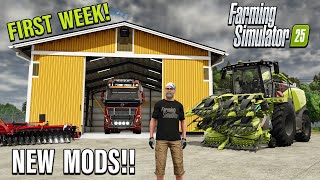 FIRST WEEK’S NEW MODS ON FARMING SIMULATOR 25  PS5 Review 12th15th Nov 24 [upl. by Atiseret]