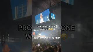 Failed marriage proposal at Taylor Swift concert 🫢💍😖 [upl. by Emia255]