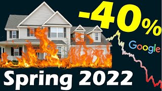 THERES NO MORE BUYERS Google Predicting Spring 2022 HOUSING CRASH [upl. by Emelin724]