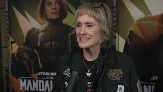 The Mandalorian Los Angeles Season 3 Launch Event  itw Shawna Trpcic [upl. by Viola]