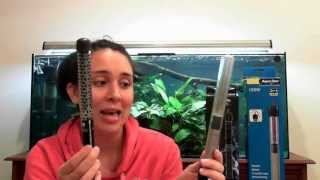 100w Aquarium Heater Review  Aqua Zonic Vs Aqua One [upl. by Petulia]