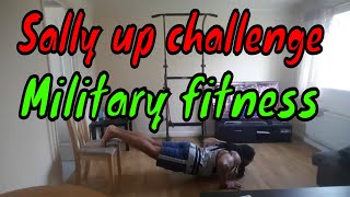 Sally up challenges  Military fitness [upl. by Maighdlin]