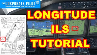 Citation Longitude ILS Approach and Landing Tutorial  Microsoft Flight Simulator  PC and XBOX [upl. by Eads]