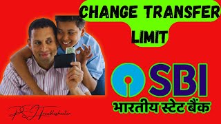 How to change transfer limit in SBI online banking [upl. by Cocks796]