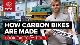 How Are Carbon Fibre Bikes Made  LOOK Cycle Factory Tour [upl. by Declan305]