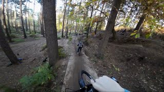 Woburn Bike Park trains  DJI Osmo Action 3 MTB [upl. by Leba951]