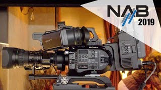 Sony FS7 ENG Build Up Kit  NAB 2019 [upl. by Arnst]