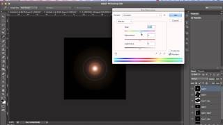 Making Realistic Starburst Effects in Photoshop Lens Flare [upl. by Llehcor401]