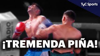 ¡LO REVENTÓ DE UN GOLPE 🥊 EL KO MÁS IMPRESIONANTE QUE VAS A VER HOY 🔥 BRUTAL BOXEO ARGENTINO [upl. by Rossy]