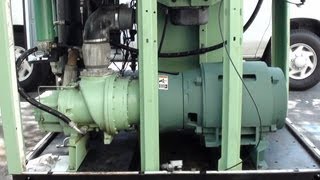 How a oil flooded rotary screw air compressor works [upl. by Henryk]