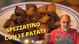 SPEZZATINO CON LE PATATE  Le ricette di Giorgione [upl. by Bryana186]