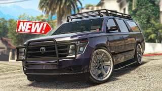 GTA 5 Online  NEW Declasse Granger 3600LX is Perfect SuburbanEscalade Customization [upl. by Wolfie]