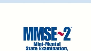 Standardized MiniMental State Examination SMMSE [upl. by Ecinehs636]