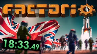 A FACTORIO SPEEDRUN WITH 800 PLAYERS IS BALANCED  Multiplayer Factorio WORLD RECORD Attempt Live [upl. by Corrie]