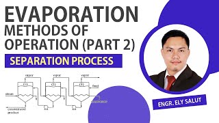 EVAPORATION  PART 02  INTRODUCTION TO EVAPORATION PROCESS  SEPARATION PROCESS  UNIT OPERATIONS [upl. by Nrubyar]