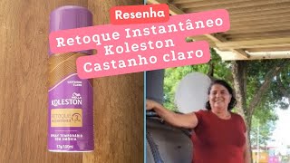 Resenha Retoque Instantâneo Koleston  Castanho Claro  Funciona [upl. by Neirod]