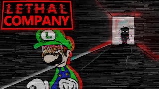 Mario Cast In Lethal Company  The Herobrine Incident [upl. by Nohsid]