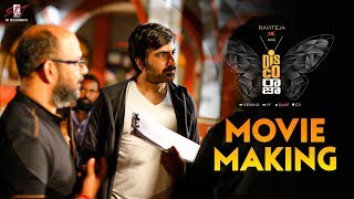 Disco Raja Movie Making  Ravi Teja  Nabha Natesh  Payal  Thaman  Vi Anand  SRT Entertainments [upl. by Ilrahs]