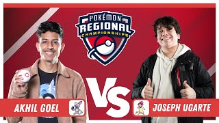 Akhil Goel Vs Joseph Ugarte  Pokémon VG Top 4  Sacramento Regionals 2025 [upl. by Thorlie]