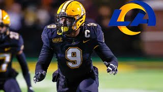 Nick Hampton Highlights 🔥  Welcome to the Los Angeles Rams [upl. by Heuser]