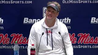 Football  Lane Kiffin Press Conference Arkansas Postgame [upl. by Claribel684]