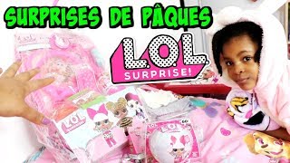 JOUET OUVERTURE DES 1ères SURPRISES DE PÂQUES Poupées LOL Surprises [upl. by Jaquiss]