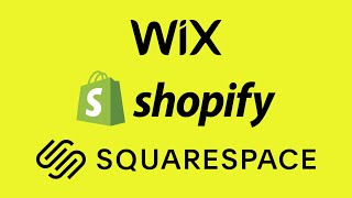 Wix vs Shopify vs Squarespace 2023 — Which is Best [upl. by Ahseik650]