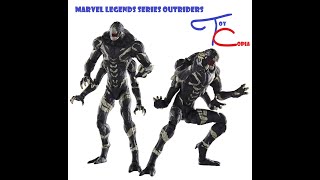 Review and unboxing of Marvel Legends Series Outriders figures [upl. by Pisarik553]