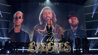 Céline Dion  Immortality Bee Gees Tribute 1997  2017 HD [upl. by Ralli]