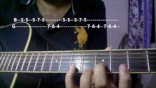 Roke Na Ruke Naina Guitar Tabs Lesson  Arijit Singh Amaal Malik  Easy Beginners Lesson [upl. by Faria352]