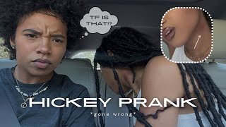 hickey prank on my gf  GONE WRONG [upl. by Nnahteb]