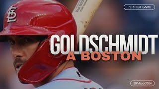 MLB🔥 PAUL GOLDSCHMIDT JUGARÁ EN BOSTON  MVP SERÁ CAMBIADO POR CARDENALES  HOUSTON LO NECESITA [upl. by Eceirehs]