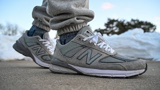 WEARING THE NEW BALANCE 990v5 FOR 12 MONTHS Pros vs Cons [upl. by Solange676]