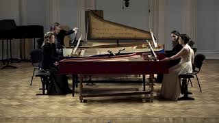 JS Bach Concerto for 4 harpsichords BWV 1065 [upl. by Sharona]