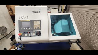 Tornos Micro 8 CNC Swiss Lathe  MC 605358 [upl. by Keithley754]