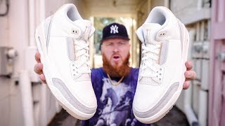 THE JORDAN 3 CRAFT IVORY ARE MY NEW FAVORITE SNEAKERS [upl. by Benedick]