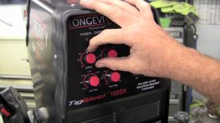 LONGEVITY TIGWELD 160 SX 160AMP ACDC TIG STICK WELDER REVIEW 110V220V [upl. by Mufi]