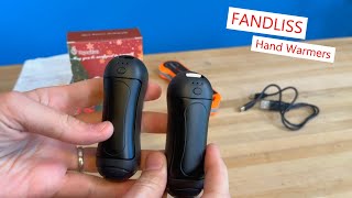 FANDLISS Hand Warmers quick heat that can be 2 pieces or 1 handwarmer warm coldhand [upl. by Ramedlav98]