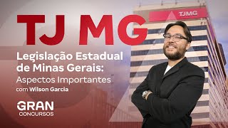 Concurso TJ MG  Legislação Estadual de Minas Gerais Aspectos Importantes [upl. by Brinn]