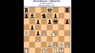 Mikhail Tal Vs Ratmir kholmov Tal best chess game Tal chess game [upl. by Landy614]