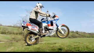 Honda Africa Twin RD03 amp Marathon review The classic bikes that won Dakar Part 4 of 6 [upl. by Jecho]