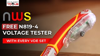 Free Voltage Tester with Every NWS VDE Combination Set [upl. by Fari]