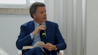 Matteo Renzi ospite alla presentazione del libro “Il costruttore” di Antonio Polito  18062024 [upl. by Sumner]