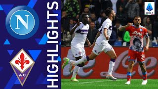 Napoli 23 Fiorentina  Fiorentina triumph in goalfest in Naples  Serie A 202122 [upl. by Novyar]