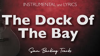 Sittin On The Dock Of The Bay  Otis Redding Acoustic Karaoke [upl. by Aerised447]