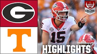 Georgia Bulldogs vs Tennessee Volunteers  Full Game Highlights [upl. by Pruter]