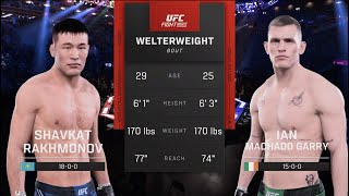 UFC 310 Rakhmonov vs Machado Garry UFC 5 Simulation [upl. by Rosalia]