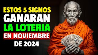 Predicción De Nostradamus⭐️ 5 Signos Del Zodiaco Que Ganarán La Lotería 💰 ¡En Noviembre De 2024 [upl. by Aninaig]