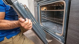 Whirlpool Oven Door Removal [upl. by Boot374]